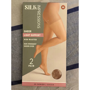 Women's Silk Impressions Sheer Light Support Hosiery in Beige